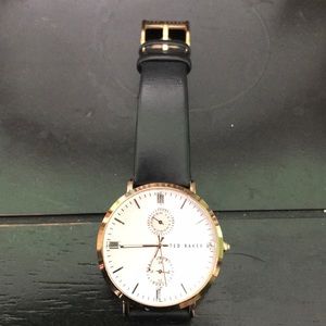 Ted Baker Rose Gold Blaysa Leather Strap Watch